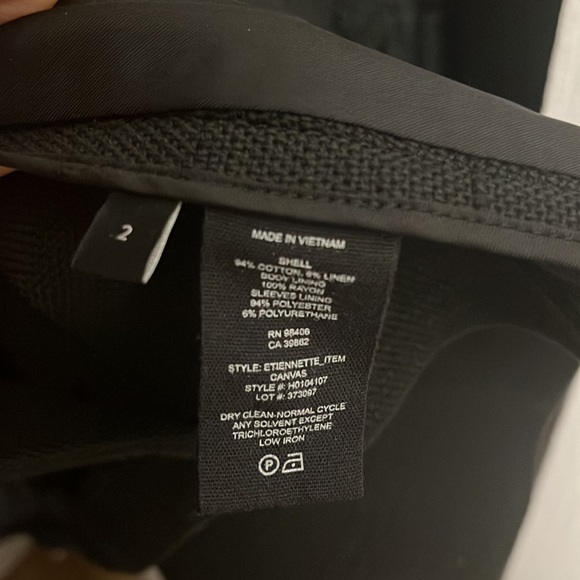 Theory Black Blazer - Picture 3 of 3